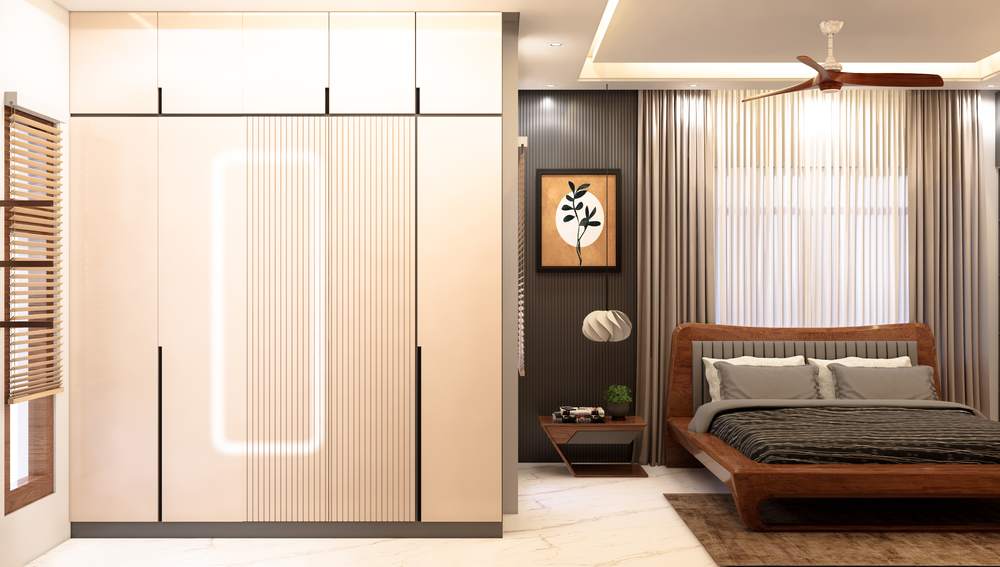 Wardrobe · Fluted Shutters